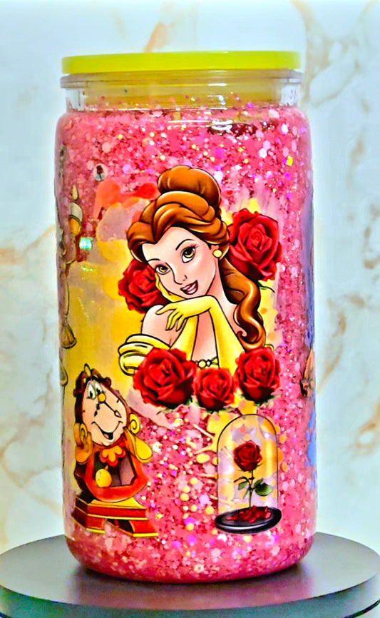 Beauty & The Beast Pink Rose