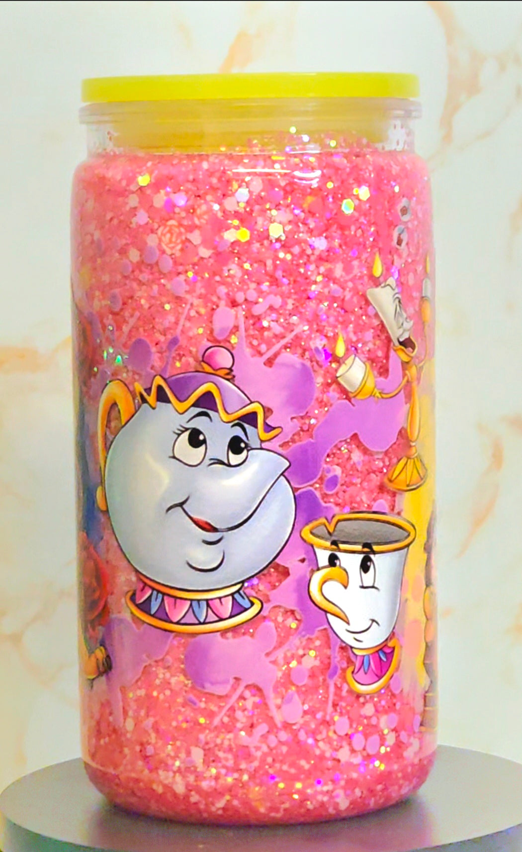 Beauty & The Beast Pink Rose