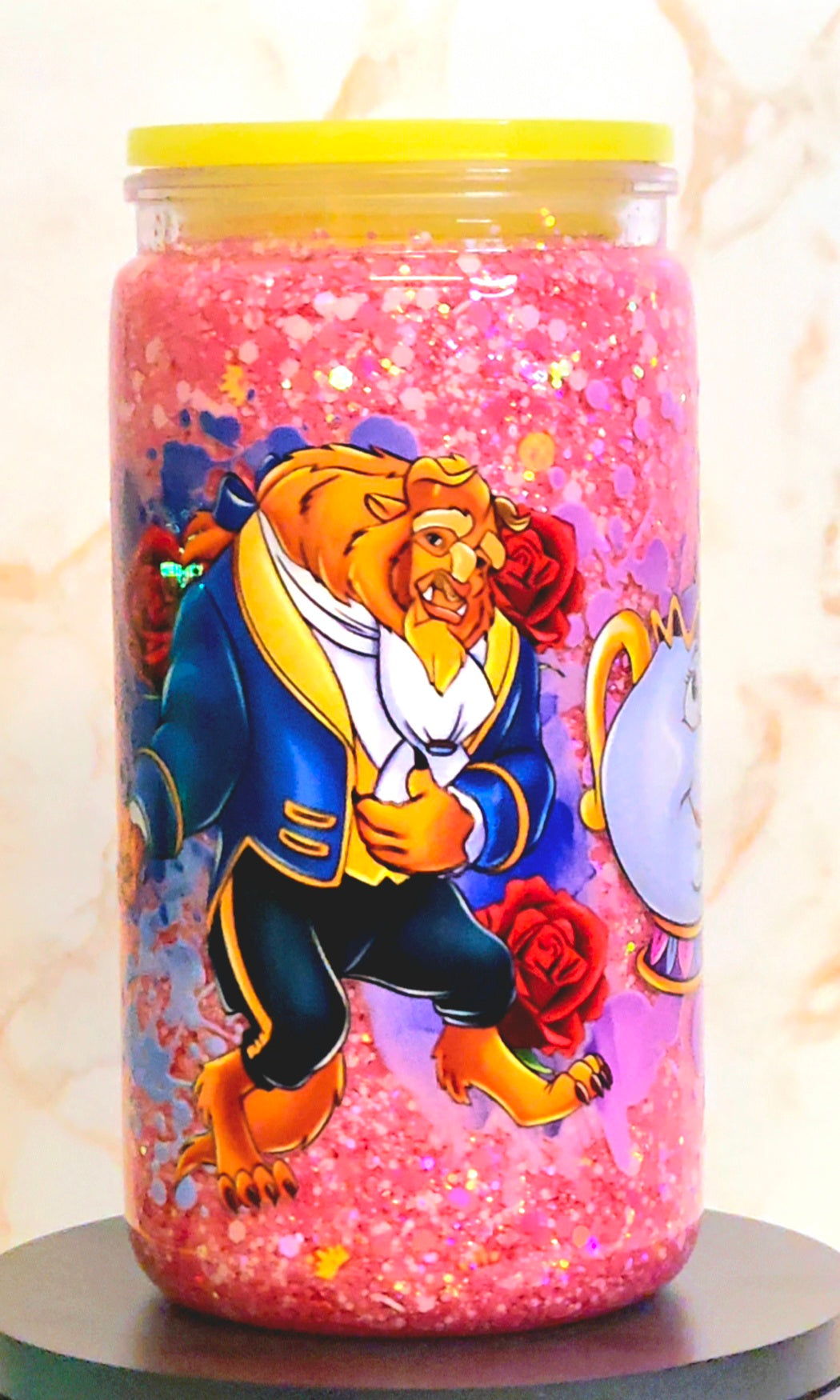 Beauty & The Beast Pink Rose