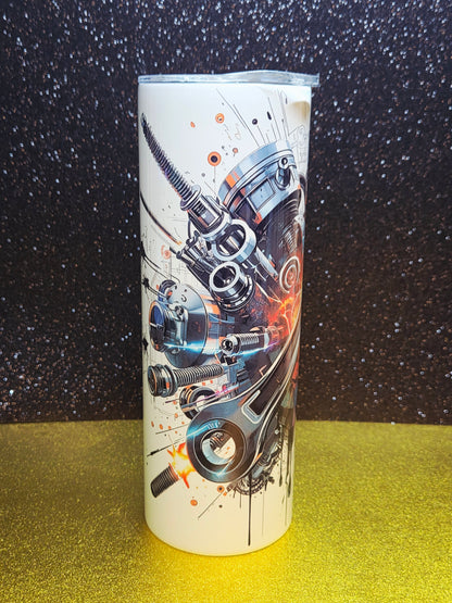 Mechanic Wrench & Gear