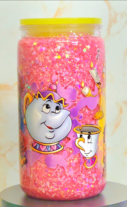 Beauty & The Beast Pink Rose