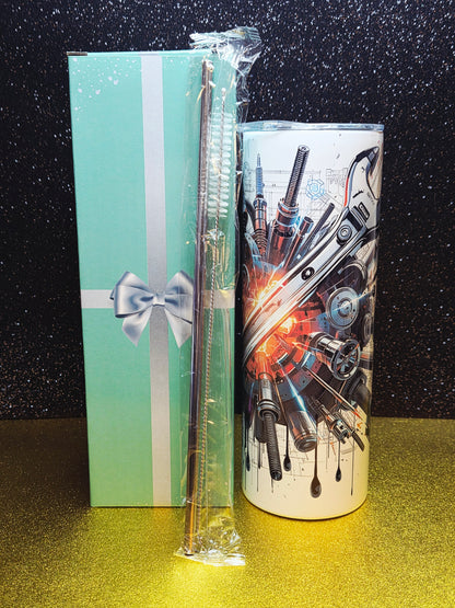 Mechanic Wrench & Gear